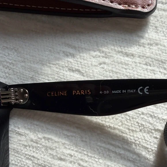 Celine CL4005 Fashion Jackson Black Sunglasses NWT with Case + Box - Picture 3 of 7